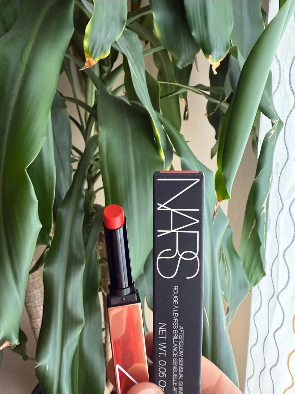 NARS Slim Lipstick in Bright Coral-Red